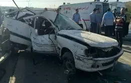 برخورد شدید پرشیا با گاردریل و پژو ۲۰۷ + آمار جان‌باختگان