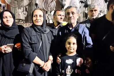 مراسم تاسوعا احمدی نژاد