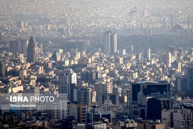 شرایط ناسالم هوای تهران آلودگی هوا