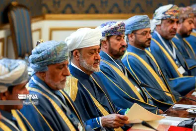 سلطان عمان در تهران
