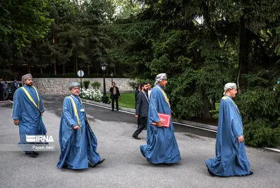 سلطان عمان در تهران