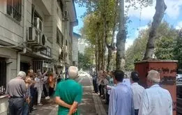 تجمع اعتراضی بازنشستگان تجمع اعتراضی بازنشستگان
