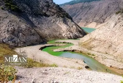 کمبود آب در بزرگترین سد مازندران