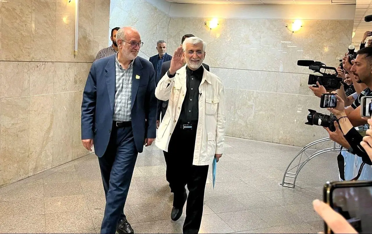  تصاویری از ثبت نام سعید جلیلی برای انتخابات ریاست جمهوری

