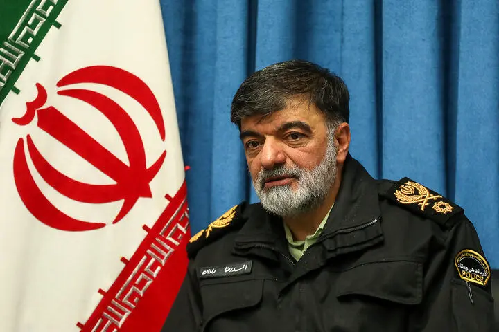 حضور عمومی سردار رادان پس از شایعه ترور +عکس