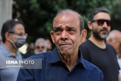 مراسم تشییع پیکر احمدرضا احمدی