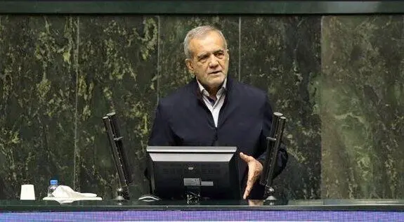 روضه‌خوانی مسعود پزشکیان در عزاداری محرم
