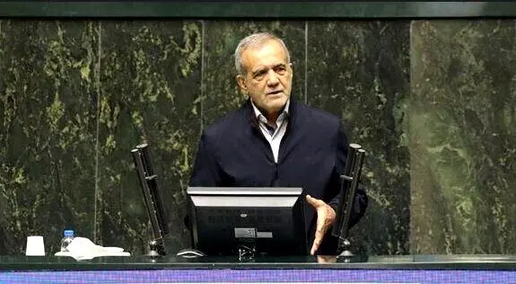 روضه‌خوانی مسعود پزشکیان در عزاداری محرم
