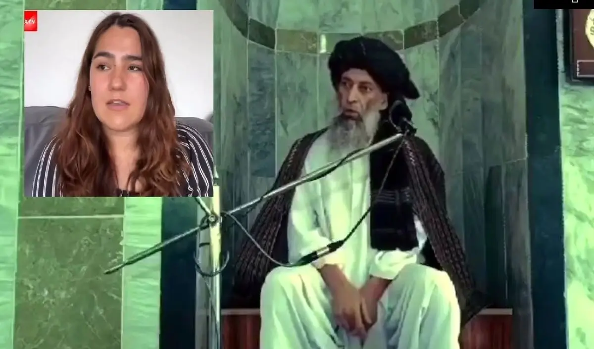 سخن عجیب روحانی هوادار طالبان علیه زن معترض + فیلم
