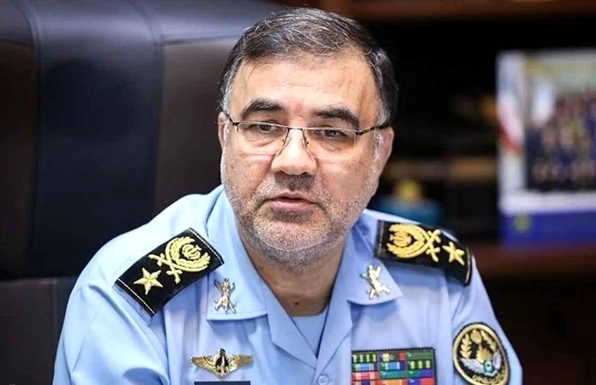 فرمانده نیروی هوایی ارتش خط و نشان کشید | بیشتر از همیشه آماده دفاع از کشوریم