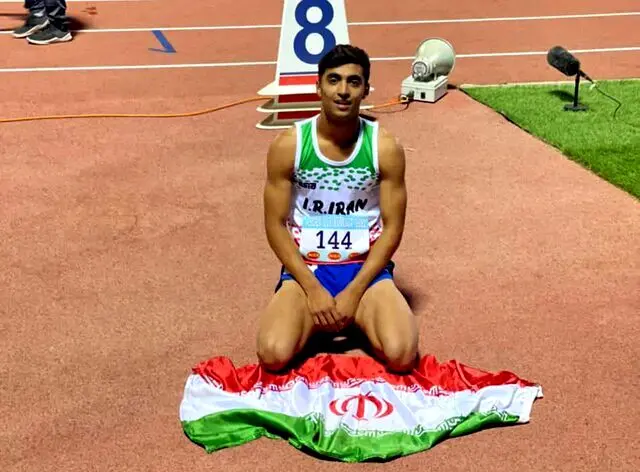 دونده ایران به مدال طلا رسید
