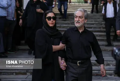 مراسم تشییع پیکر احمدرضا احمدی