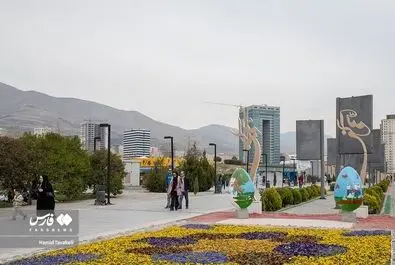 دریاچه چیتگر در ایام نوروز