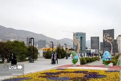 دریاچه چیتگر در ایام نوروز