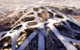 بازی‌های زمستانی آسیا در پیست اسکی بن سلمان وسط بیابان!