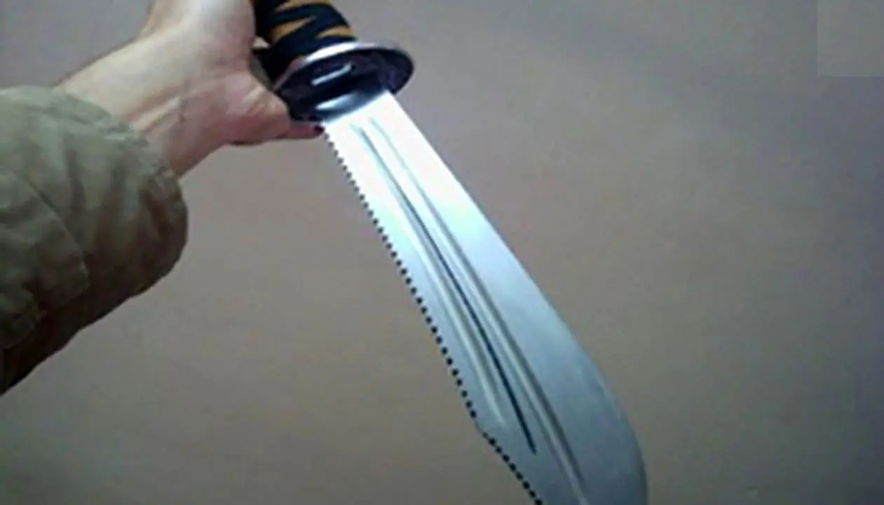 درگیری با قمه در یک بیمارستان+فیلم