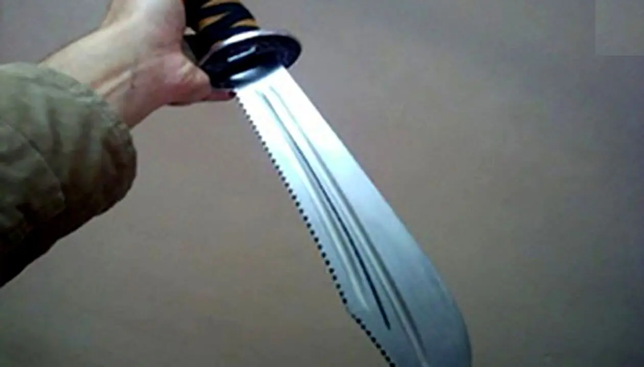 درگیری با قمه در یک بیمارستان+فیلم