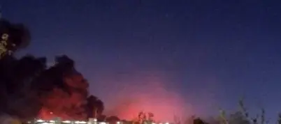  محل انفجارهای بامدادی در تهران و اطراف آن 

