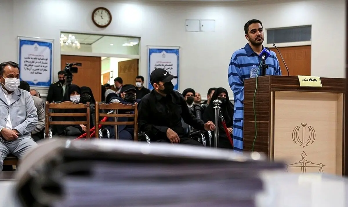 مجید رهنورد عامل شهادت دو بسیجی در مشهد محاکمه شد: اتهامات را قبول دارم

