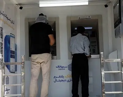 تداوم خدمت رسانی بانک سینا به زائران اربعین