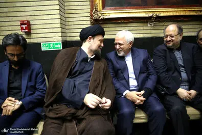 مراسم ترحیم مادر اسحاق جهانگیری