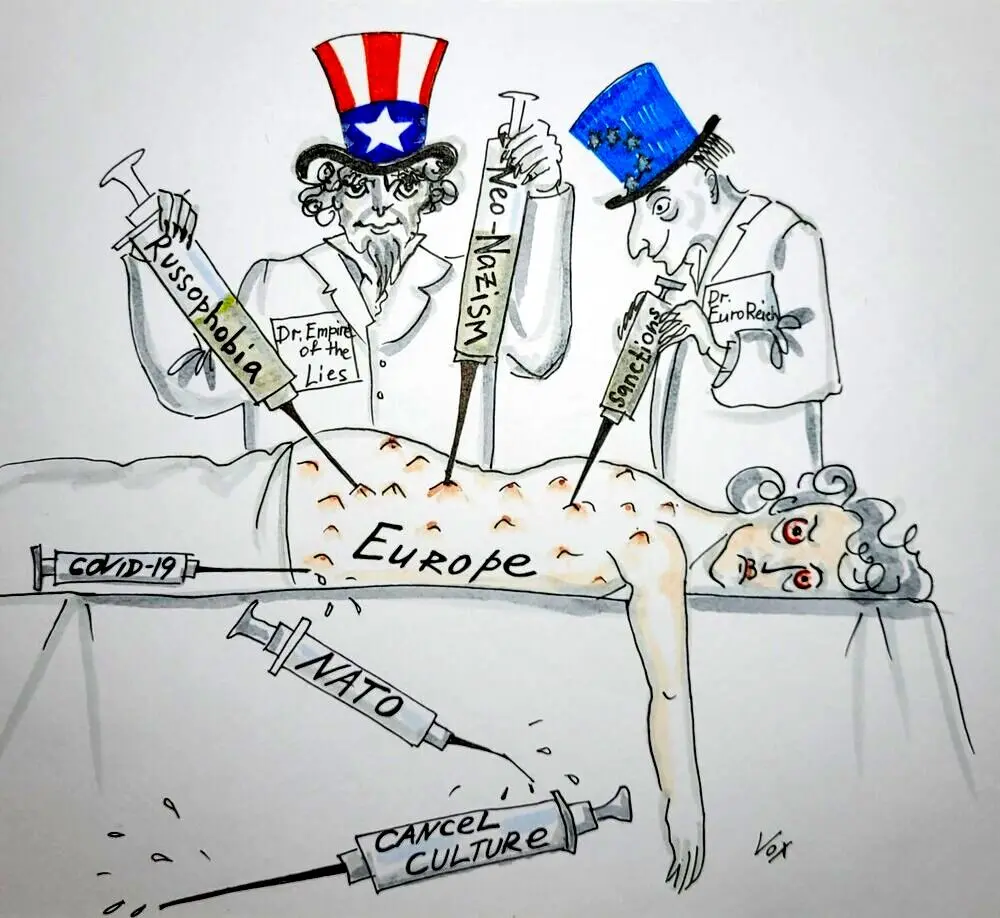 دولت فرانسه به علت یک کاریکاتور توهین‌ آمیز، سفیر روسیه را احضار کرد!