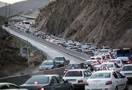 ترافیک ۱۴ کیلومتری در محورهای خروجی گیلان!