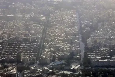  گرد و غبار شدید تهران را تیره کرد