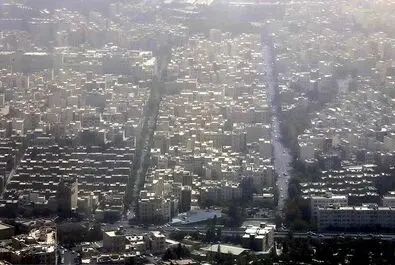  گرد و غبار شدید تهران را تیره کرد