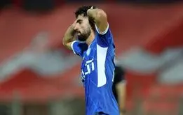 ستاره استقلال محروم شد