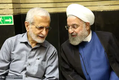 مراسم ترحیم مادر اسحاق جهانگیری