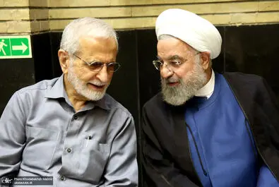 مراسم ترحیم مادر اسحاق جهانگیری