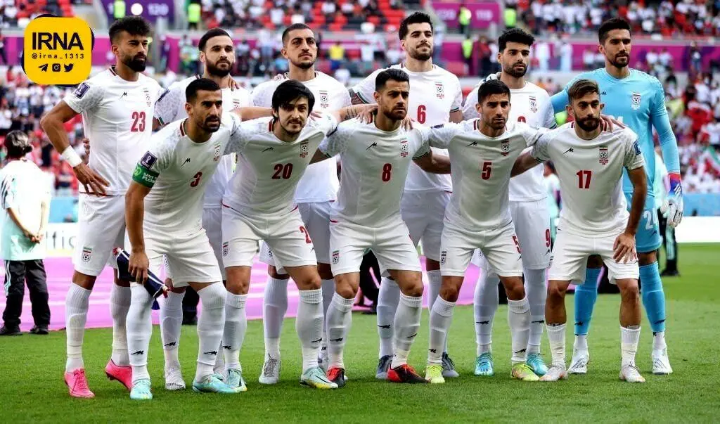  همخوانی سرود ملی در بازی ایران ولز 
