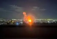 حمله آمریکا و اسرائیل به حوالی چند اتوبان در تهران

