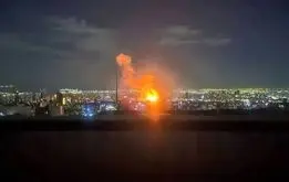  نور آبی پس از انفجارهای امشب برای چیست!؟+فیلم
