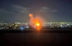  نور آبی پس از انفجارهای امشب برای چیست!؟+فیلم
