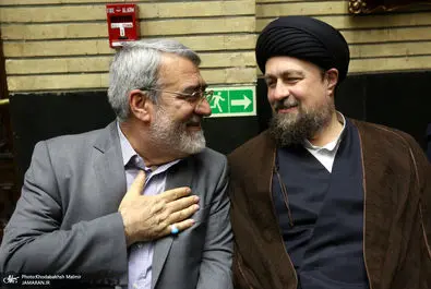 مراسم ترحیم مادر اسحاق جهانگیری