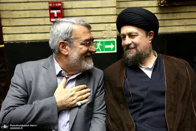 مراسم ترحیم مادر اسحاق جهانگیری