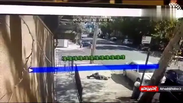 لحظه قتل هولناک مرد جوان با ضربات چاقو + فیلم