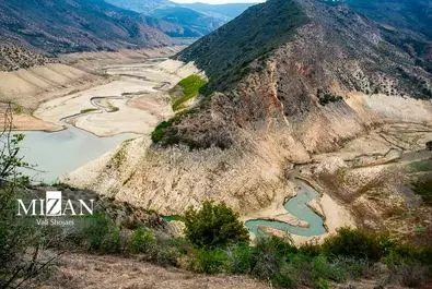 کمبود آب در بزرگترین سد مازندران