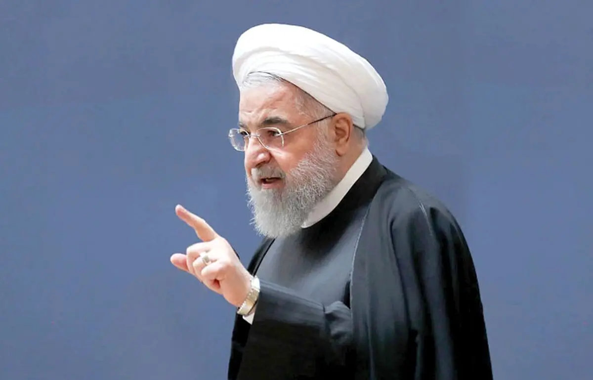 حسن روحانی به رگبار بسته شد