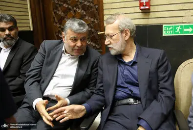 مراسم ترحیم مادر اسحاق جهانگیری