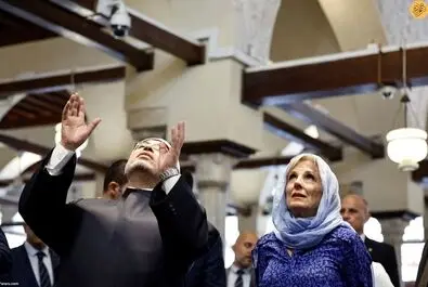 جیل بایدن؛ همسر رییس‌جمهور آمریکا در مسجد الازهر