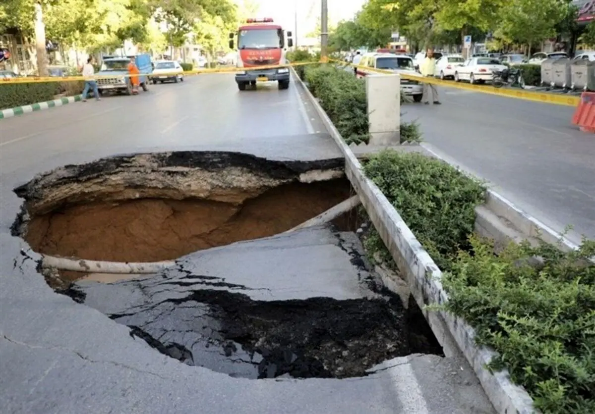 فرونشست ۲۳ سانتیمتری در برخی مناطق البرز