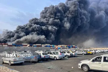 ویدئوی جدید از انفجارها در بندر عباس


