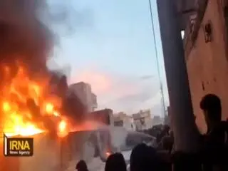 دپو سوخت در زاهدان حادثه آفرید