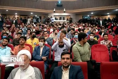 تصاویری از حواشی حضور سخنگوی دولت در دانشگاه قم