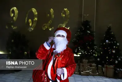 حال و هوای محله جلفا در شب‌های کریسمس