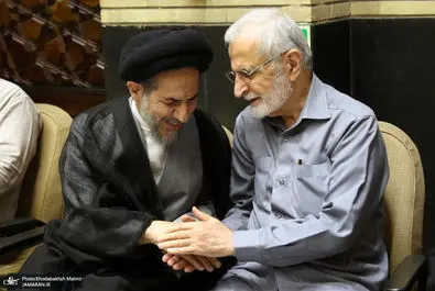 مراسم ترحیم مادر اسحاق جهانگیری