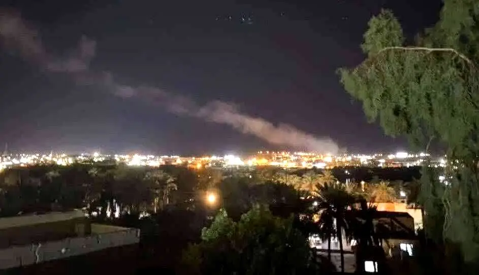 حمله موشکی ایران به پایگاه آمریکا در قطر
